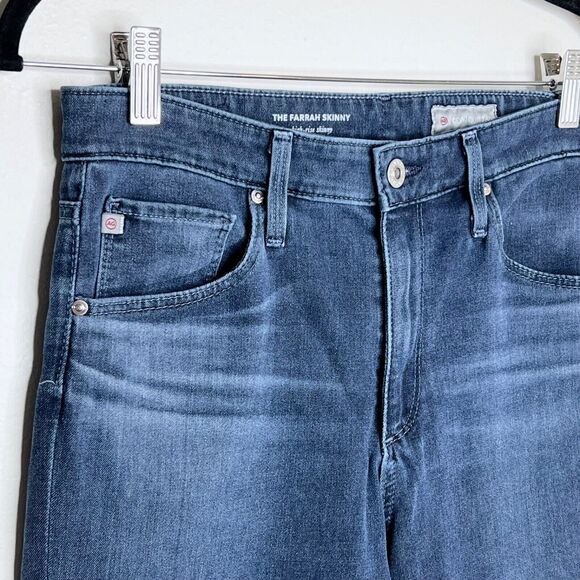 Adriano Goldschmied Jeans Womens Size 29 The Farrah High-rise Skinny Short Ankle - Picture 4 of 6